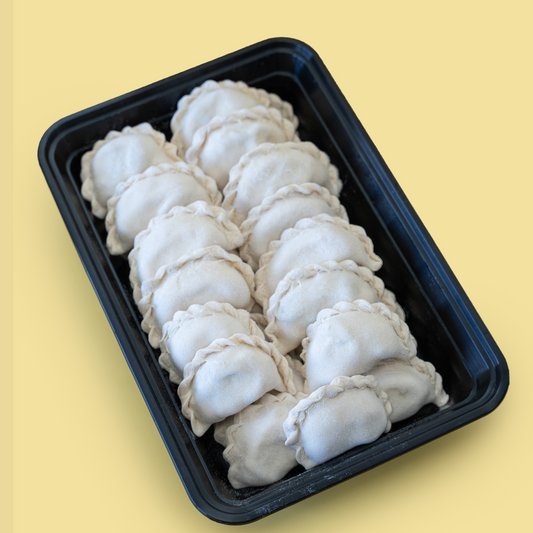 Potatoes and mushrooms Dumplings