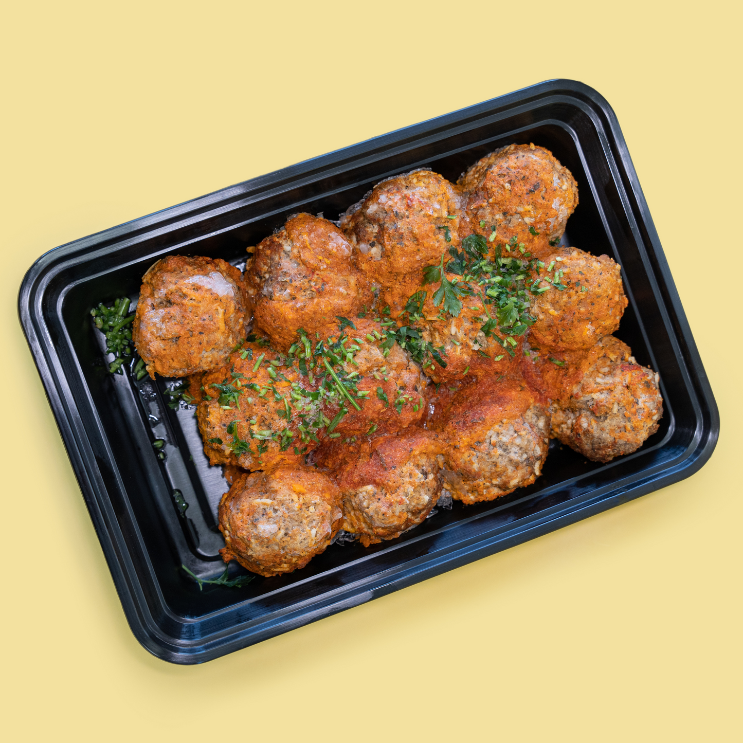 Beef meatballs with rice